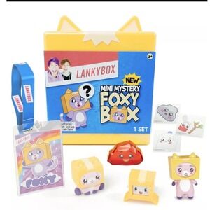 Lankybox Mini Mystery Foxy Box New Sealed Collectible Surprise Toy Ages 3